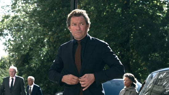 Dominic West in a still from his new show, War.