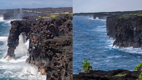 The iconic Hōlei Sea Arch in Hawaiʻi Volcanoes National Park has collapsed.