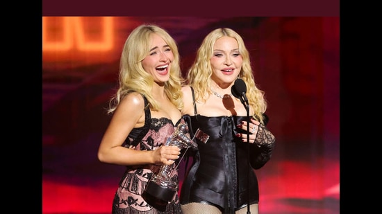 Madonna has revealed that Sabrina Carpenter’s team ghosted her. (BILLBOARD)