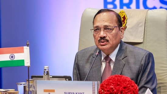 Chief Justice of India Surya Kant. (PTI)