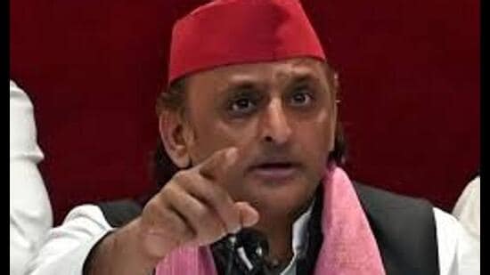 Samajwadi Party chief Akhilesh Yadav. (HT file)