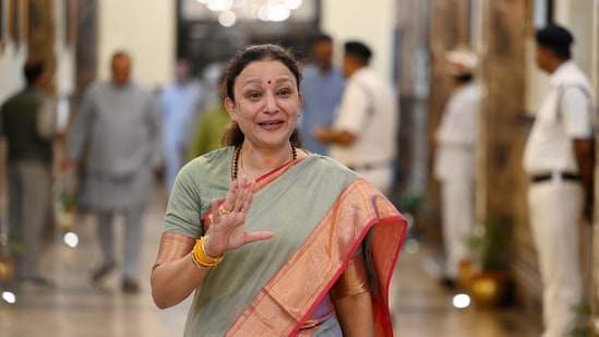 File photo of new Uttar Pradesh Congress chief Aradhna Mishra Mona
