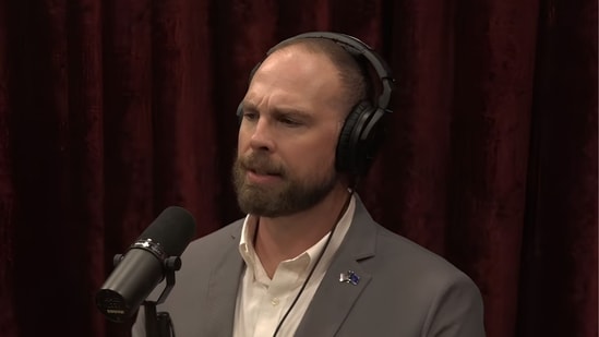 David Grusch said he was on duty at the NRO operations centre when the test took place. (YouTube/ PowerfulJRE)