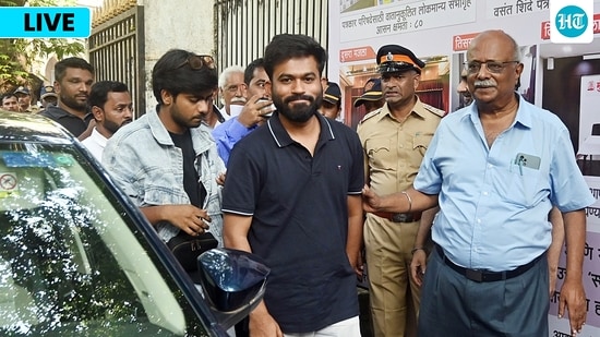 Cockroach Janta Party Founder Abhijeet Dipke arrives at the Press Club for a press conference , in Mumbai on Thursday. Cockroach Janta Party Founder Abhijeet Dipke arrives at the Press Club for a press conference , in Mumbai on Thursday.