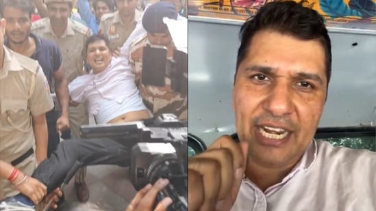 AAP's Saurabh Bharadwaj called on people to continue their demonstrations peacefully and within the constitutional framework.