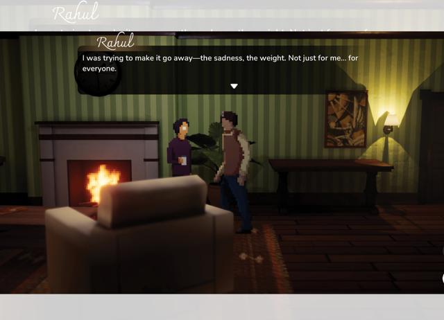 In Supantha Paul’s game Abashed, you play as Issac, a man dealing with psychosis. In Supantha Paul’s game Abashed, you play as Issac, a man dealing with psychosis.