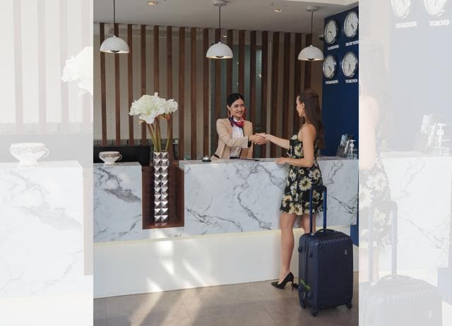 Receptionists should know that guests are tired while checking in and don’t want to chitchat. (ADOBE STOCK) Receptionists should know that guests are tired while checking in and don’t want to chitchat. (ADOBE STOCK)