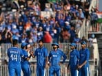 టీమిండియా ఆటగళ్ల సంబరాలు..(AFP)