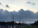 Delhi on Friday recorded a minimum temperature of 23.2°C (Arvind Yadav/HT)