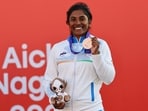 Bronze medallist Nethra Kumanan