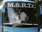 MSRTC Bus - Shivneri - The first fleet of MSRTC's new range of Mercedese Benz buses will ply to Pune from Dadar from Thursday at 10.00am - HT Photo by Kunal Patil 20.05.09 - MAY09 2K9 (Hindustan Times)