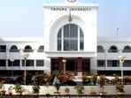 Manik Saha urged Tripura University to strengthen industry-academia collaboration, research and innovation and emerge as a leading higher education hub. (Wikipedia)