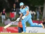 Lhuan-dre Pretorius has broken Chris Gayle's 13-year-old record. Lhuan-dre Pretorius has broken Chris Gayle's 13-year-old record.
