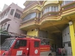 Sagardighi MLA Bayron Biswas was injured after a fire broke out at his Murshidabad residence. He was rushed to a nursing home for treatment.