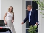 Questions about the relationship between White House aides Natalie Harp and Margo Martin are circulating online.
