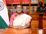 President Draupadi Murmu.
