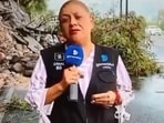 Alma Flores and Cristo Martínez faced a life-threatening situation when a runaway SUV hit them during a live broadcast in Monterrey.