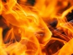 Fire in Santa Clarita.