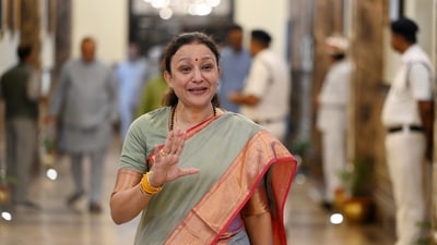 Aradhna Mishra said the Congress was prepared for the 2027 elections and that the INDIA alliance would contest the polls together. (Deepak Gupta/HT) Aradhna Mishra said the Congress was prepared for the 2027 elections and that the INDIA alliance would contest the polls together. (Deepak Gupta/HT)
