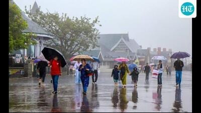 Extremely heavy rainfall was recorded in Sirmaur district on July 10. (HT File) Extremely heavy rainfall was recorded in Sirmaur district on July 10. (HT File)
