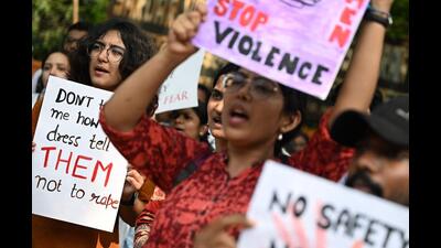 For years we’ve taught our daughters how to stay safe — don’t go there, don’t wear that, don’t come home late. Now, we need a different conversation, this one with our sons: Don’t harass her, don’t police her, don’t laugh when your friends do, don’t look away. (AFP) For years we’ve taught our daughters how to stay safe — don’t go there, don’t wear that, don’t come home late. Now, we need a different conversation, this one with our sons: Don’t harass her, don’t police her, don’t laugh when your friends do, don’t look away. (AFP)