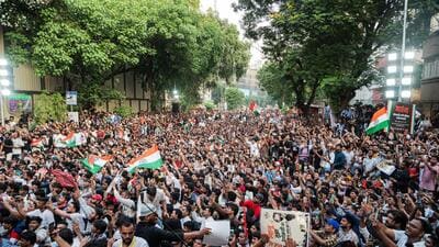Maharashtra minister Pankaj Bhoyar said police kept a close watch on the CJP protest in Mumbai to prevent anti-social elements from disrupting law and order. (JANI) Maharashtra minister Pankaj Bhoyar said police kept a close watch on the CJP protest in Mumbai to prevent anti-social elements from disrupting law and order. (JANI)