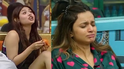 ‘তোর তো ছেলে ছাড়া চলে না, নোংরা মেয়ে’, নন্দিনীকে নজিরবিহীন আক্রমণ অনুষ্কার ‘তোর তো ছেলে ছাড়া চলে না, নোংরা মেয়ে’, নন্দিনীকে নজিরবিহীন আক্রমণ অনুষ্কার