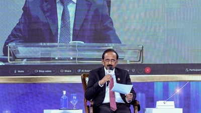 Principal Secretary to the Prime Minister, PK Mishra delivered the keynote address at the plenary session, 'A World Priced for Risk', at the 5th Kautilya Economic Conclave in New Delhi. (PTI) Principal Secretary to the Prime Minister, PK Mishra delivered the keynote address at the plenary session, 'A World Priced for Risk', at the 5th Kautilya Economic Conclave in New Delhi. (PTI)