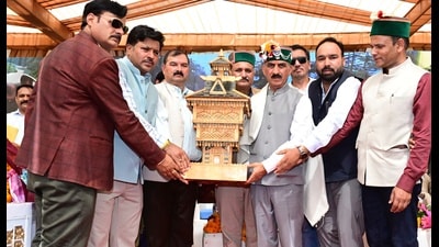 Sukhu said that the state government was working continuously to strengthen education, healthcare and the rural economy. (HT Photo) Sukhu said that the state government was working continuously to strengthen education, healthcare and the rural economy. (HT Photo)