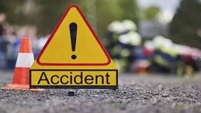 The accident occurred as the bus was descending Ananthagiri hills in Vikarabad The accident occurred as the bus was descending Ananthagiri hills in Vikarabad