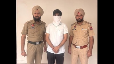 The accused, Parth Mehta, a resident of Fatehabad in Haryana, was arrested a day after police apprehended two former students of the university. (HT) The accused, Parth Mehta, a resident of Fatehabad in Haryana, was arrested a day after police apprehended two former students of the university. (HT)