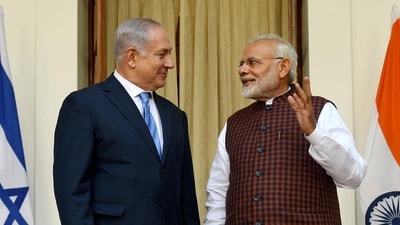PM Modi said he shared with Netanyahu 'India's concerns and emphasised the need for early restoration of peace and stability in the region'. (X/@netanyahu) PM Modi said he shared with Netanyahu 'India's concerns and emphasised the need for early restoration of peace and stability in the region'. (X/@netanyahu)