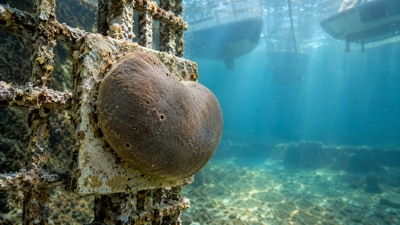 In a Spanish marina study, the chicken kidney sponge outperformed others, surviving 455 days in pollution-heavy waters. (AI-generated/ChatGPT) In a Spanish marina study, the chicken kidney sponge outperformed others, surviving 455 days in pollution-heavy waters. (AI-generated/ChatGPT)