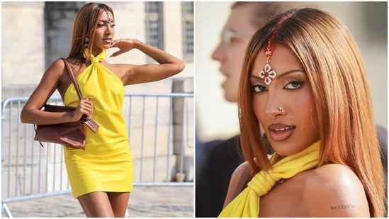 Is sindoor and maang tika glam officially high fashion, or did Lara Raj's creative team cross into performative territory? (Instagram/ lararajbrs)
