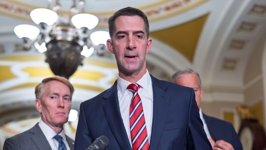 Donald Trump voiced strong discontent with Senator Tom Cotton via Truth Social, accusing him of hindering the Sunshine Protection Act.