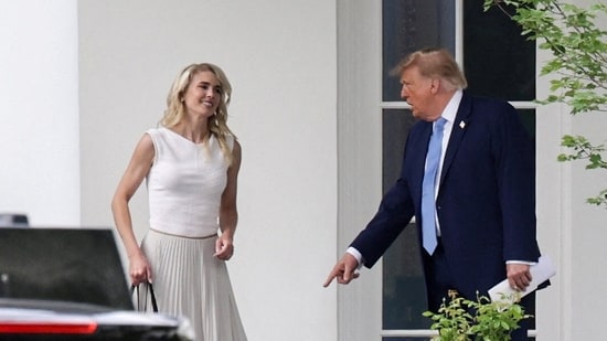Questions about the relationship between White House aides Natalie Harp and Margo Martin are circulating online.