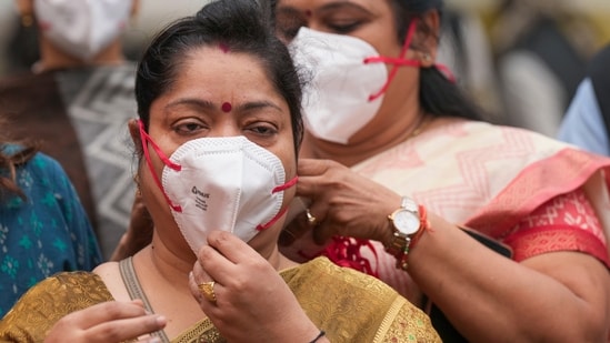 As per the Central Pollution Control Board’s classification, an AQI of 0-50 is considered good; 51-100 satisfactory. (PTI)