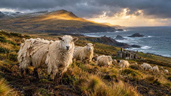 After sheep were left to their own devices on Campbell Island in 1931, they adapted by growing double fleeces and breeding earlier.
