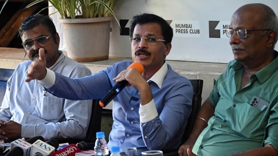 Maharashtra FDA Commissioner Tukaram Munde,(Bhushan Koyande/HT photo)