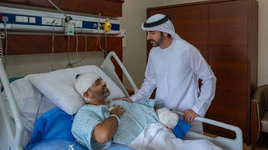 UAE deputy PM visits Smit Machchhar in hospital