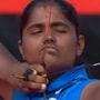 এশিয়ান গেমসে মহিলাদের ব্যক্তিগত রিকার্ভ তিরন্দাজিতে দেশকে ঐতিহাসিক সোনার পদক এনে দিলেন ১৭ বছরের কুমকুম মোহোদ।