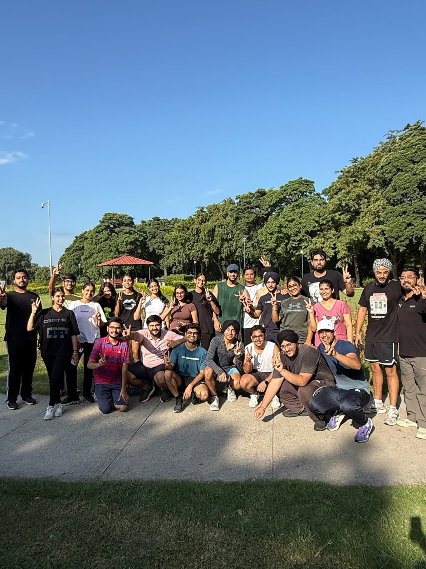 Laws and Laps running club (HT Photo) Laws and Laps running club (HT Photo)