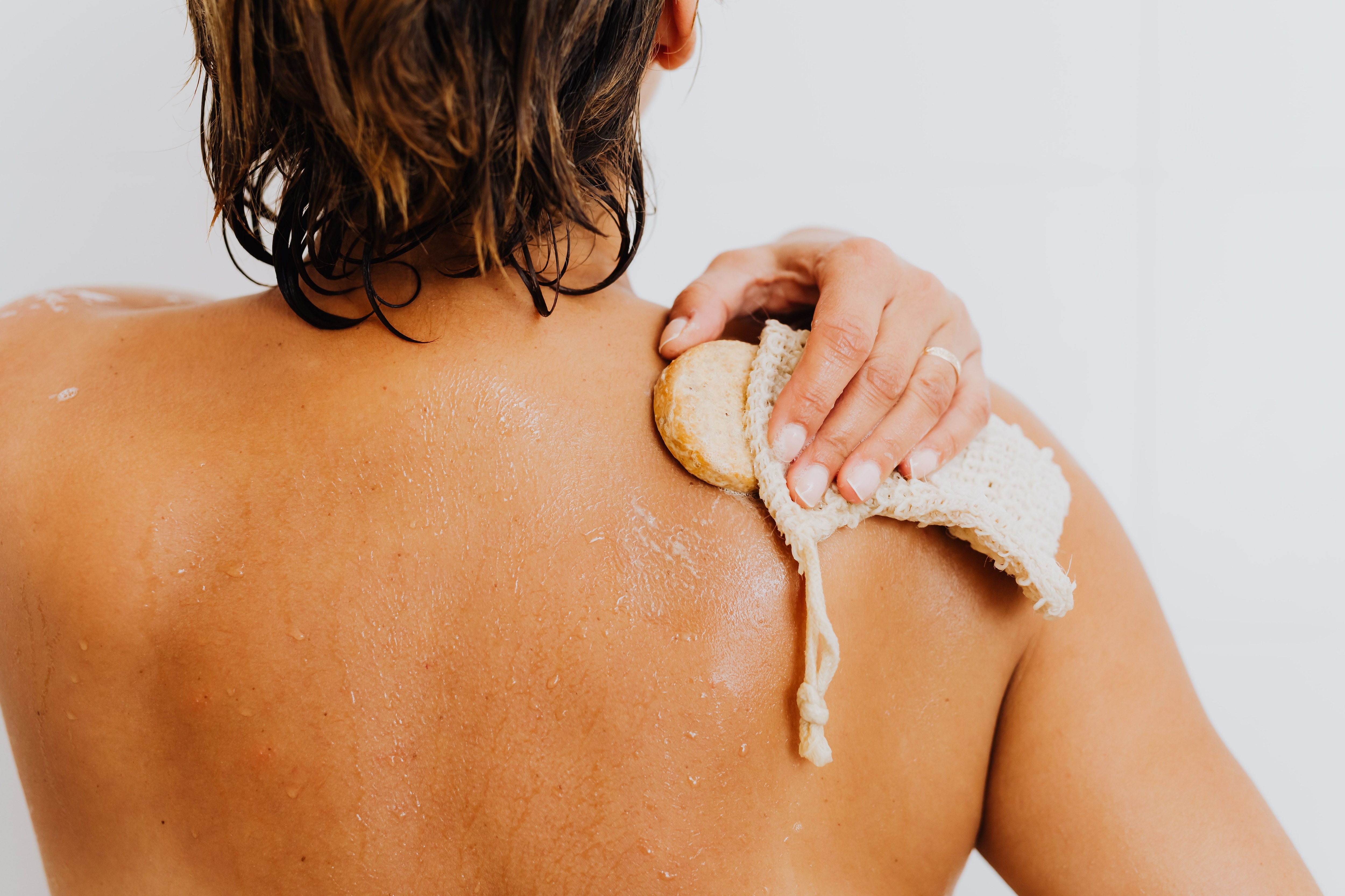 Gentle brushing on intact skin is preferable, followed by a moisturiser to restore hydration. (Pexel) Gentle brushing on intact skin is preferable, followed by a moisturiser to restore hydration. (Pexel)