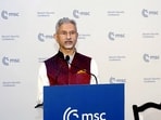 External Affairs Minister S. Jaishankar at 62nd Munich Security Conference, in New Delhi on Sunday. (@DrSJaishankar X)