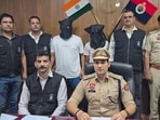 Assistant commissioner of police (crime) Naveen Sharma said two foreign-made PX3 pistols, manufactured in China, and five live cartridges were recovered from the suspects.