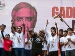 Cockroach Janta Party (CJP) founder Abhijeet Dipke, singer and songwriter Vishal Dadlani and others during a protest by CJP against Chief Election Commissioner (CEC) Gyanesh Kumar, demanding his resignation, at Shivaji Park, in Mumbai Cockroach Janta Party (CJP) founder Abhijeet Dipke, singer and songwriter Vishal Dadlani and others during a protest by CJP against Chief Election Commissioner (CEC) Gyanesh Kumar, demanding his resignation, at Shivaji Park, in Mumbai