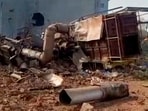 Rescue teams and officials rushed to the facility after the incident as authorities began assessing the cause of the accident.