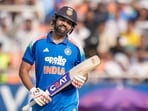 Rohit Sharma scored 92 in the third and final ODI against the West Indies. 