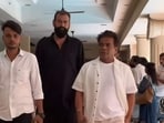 Rajpal Yadav at Mushtaq Khan's prayer meet.