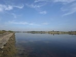 The Yamuna survey from Palla to Jaitpur will map underwater terrain, river course changes and physical features to aid flood management in Delhi. (HT Archive)